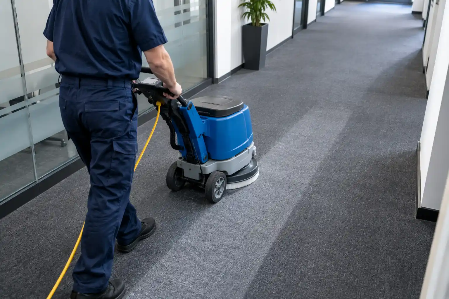 Professionelle Teppichreinigung